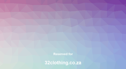 32clothing.co.za