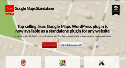 5sec-google-maps-standalone.webfactoryltd.com