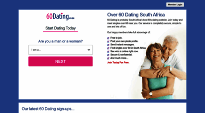 60dating.co.za