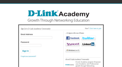 academycommunity.dlink.com