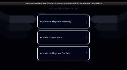 accidentshappen.com.au