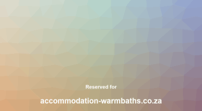 accommodation-warmbaths.co.za