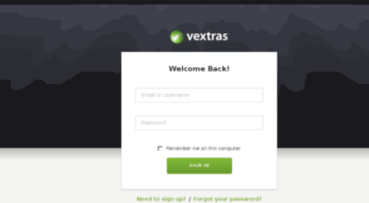 account.vextras.com