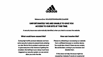 adidas uk official website