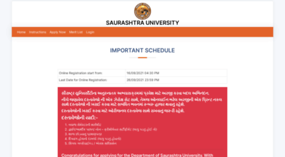 admission.saurashtrauniversity.edu
