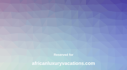 africanluxuryvacations.com