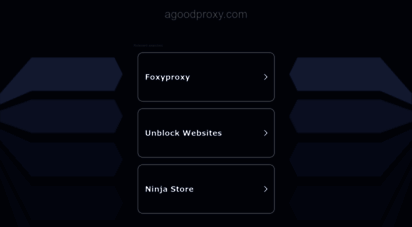 agoodproxy.com