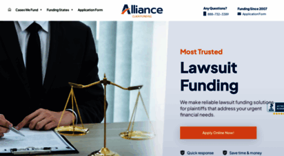 allianceclaimfunding.com