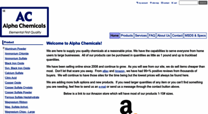 alphachemicals.com