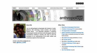 andywhiteanthropology.com
