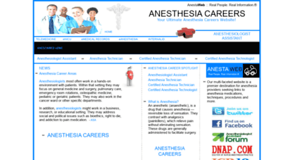 anesthesiacareers.com