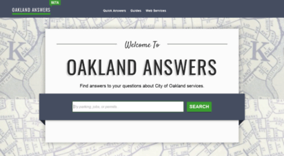 answers.oaklandnet.com