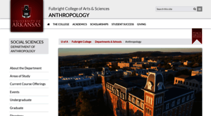 anthropology.uark.edu