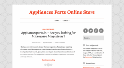 appliancespartsonlinestore.wordpress.com