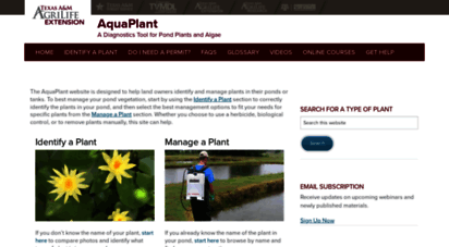 aquaplant.tamu.edu