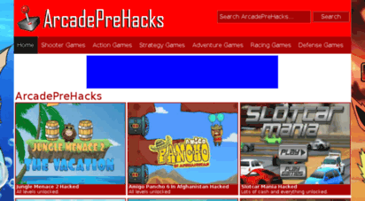 Welcome To Arcadeprehacks Net Hacked Games Play Hacked Arcade