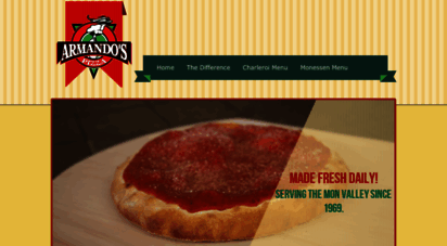 armandospizza.net