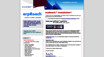 arpreach.icoder.com