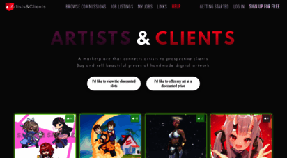 artistsnclients.com