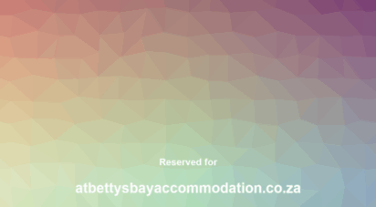 atbettysbayaccommodation.co.za