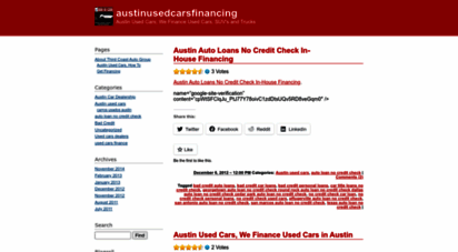 austinusedcarsfinancing.wordpress.com