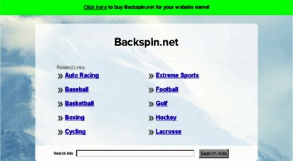 backspin.net