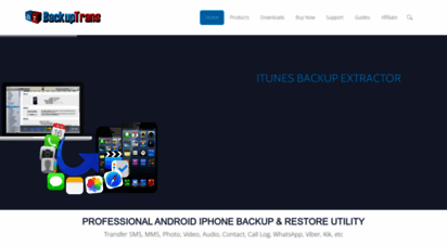 backuptrans iphone sms to android transfer
