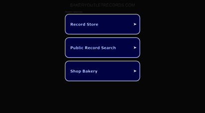 bakeryoutletrecords.com