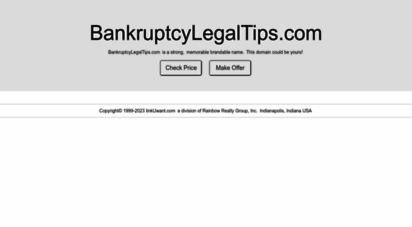 bankruptcylegaltips.com