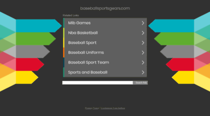 baseballsportsgears.com