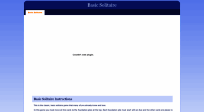 basicsolitaire.com