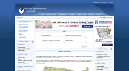 battingcagefinder.com