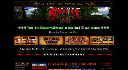 bayvilleadventurepark.com