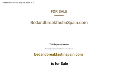 bedandbreakfastinspain.com