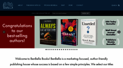 benbellabooks.com