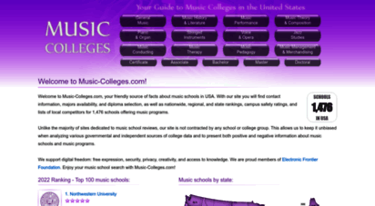best-music-colleges.com