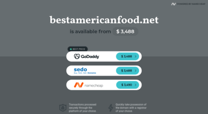 bestamericanfood.net