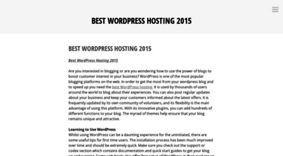 bestwordpresshosting2015.wordpress.com