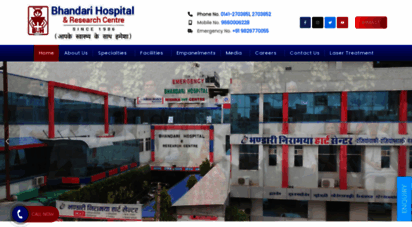 bhandarihospital.net