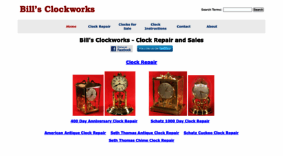 billsclockworks.com
