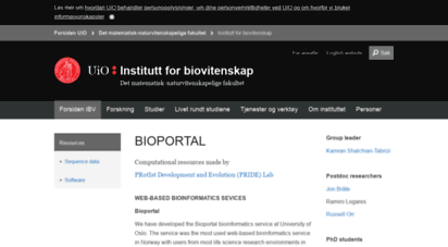 bioportal.uio.no