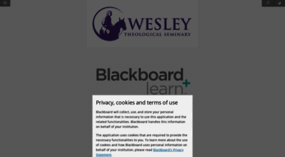 blackboard.wesleyseminary.edu