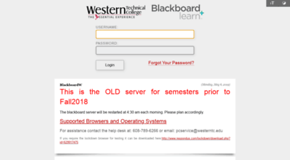 blackboardw.westerntc.edu