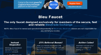 bleu.bleufaucet.com