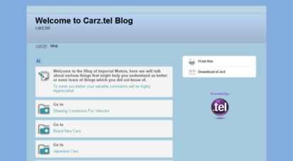 blog.carz.tel