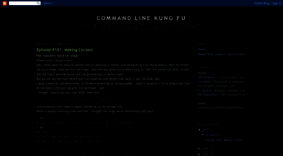 blog.commandlinekungfu.com