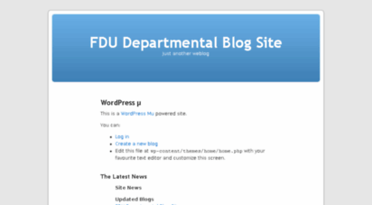 blog.fdu.edu