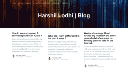 blog.harshillodhi.co.in