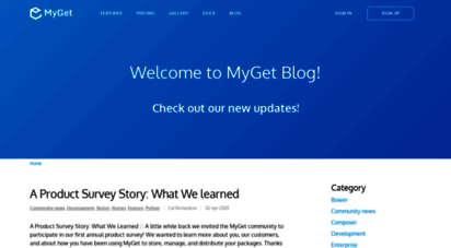 blog.myget.org
