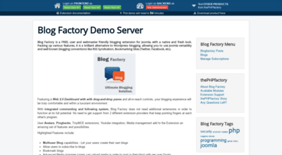 blogfactory.thephpfactory.com